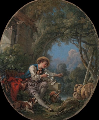 Sendebudets udsendelse, 1765. af François Boucher