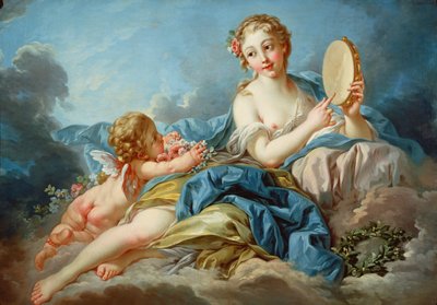 Muse Terpsichore af François Boucher