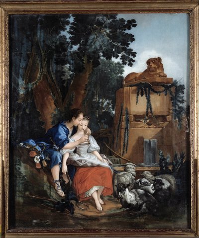 fløjten lecon af François Boucher