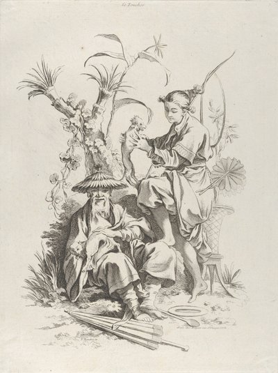 Touch, 1720-70. af François Boucher
