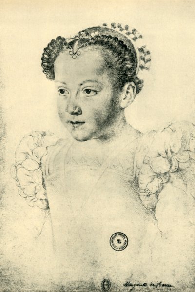 Margaret af Valois, 1557, 1943. af François Clouet