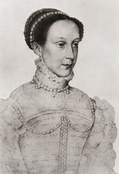 Mary, dronning af skotter af François Clouet