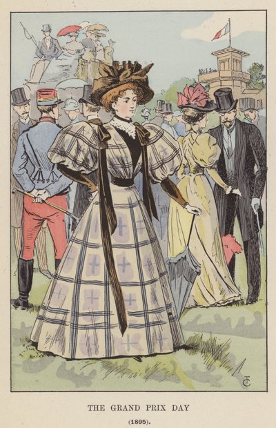 Grand Prix-dagen, 1895 af François Courboin