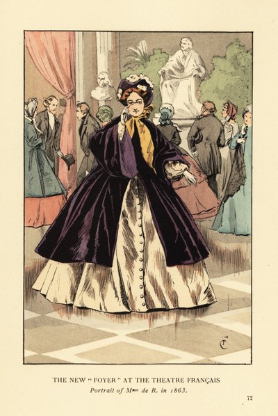 A Theatre Francaisdanish új előcsarnoka af François Courboin