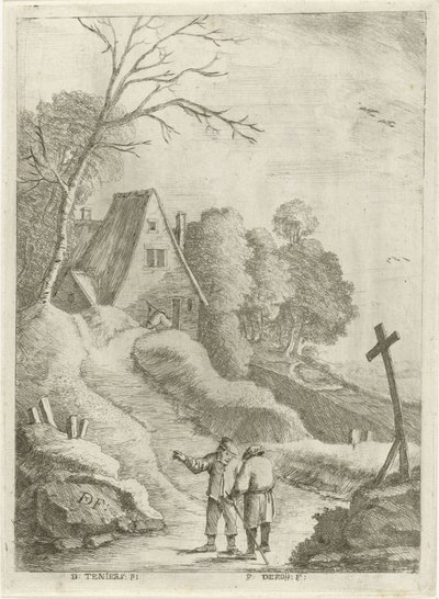 Bakket landskab af François Deroy