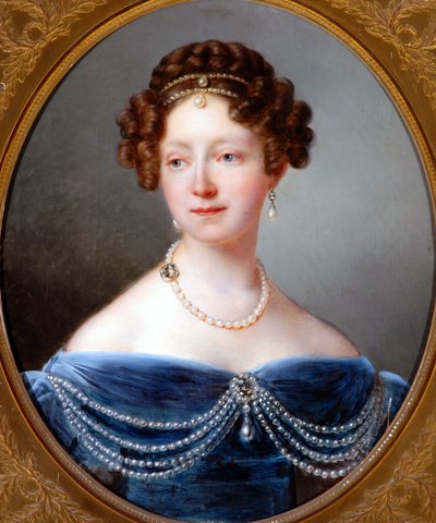 Portræt af prinsessen af Orange af François Joseph Kinsoen