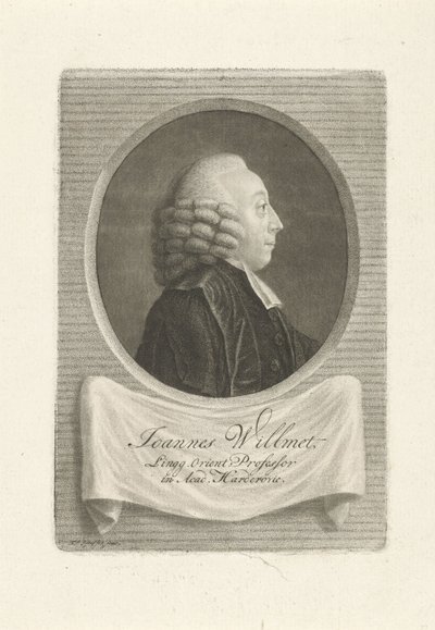 Portræt af Joannes Willmet af François Joseph Pfeiffer (I)