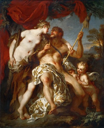 Hercules og Omphale af François Le Moyne