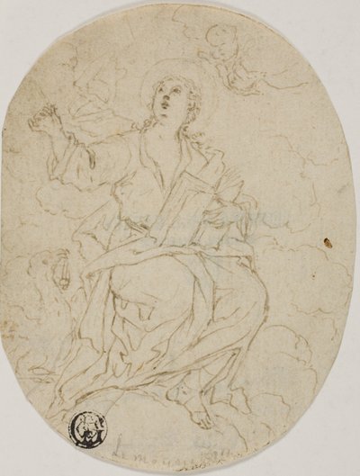 Den hellige Johannes Evangelisten af François Le Moyne