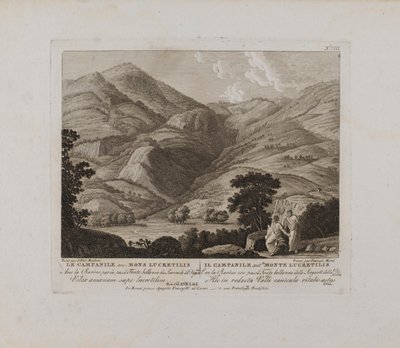 Den Anc. Mons Lucretilis (nr. VIII) af François Morel