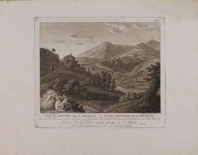 Uve (sic) fra klosteret St. Cosimato (nr. II) af François Morel