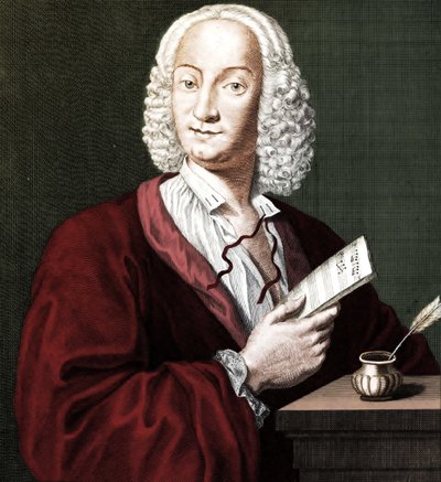 Antonio Vivaldi 1678-1741, 1725 af François Morellon de La Cave