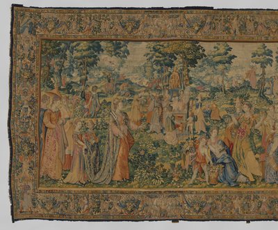 Gobelin, der skildrer historien om Niobes stolthed, fra Diana-serien The Histories of Diana (serietitel) af François Spiering