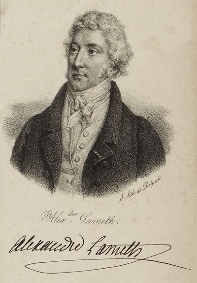 Alex.dre Lameth af Francois Seraphin Delpech