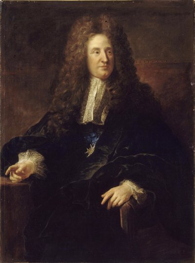 Portræt af Jules Hardouin-Mansart 1646-1701 af François Troy de