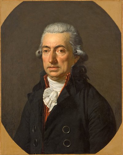 Portræt af Joseph Fabre, kunstnerens far af Francois Xavier Fabre