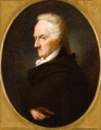 Portræt af Vittorio Alfieri (1749-1803) af Francois Xavier Fabre