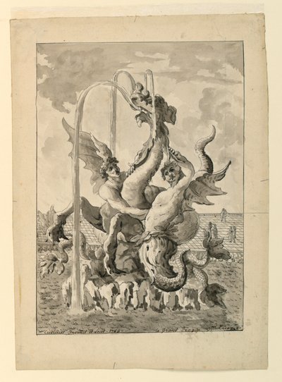 Design til Grand Trianon i Versailles af François de Cuvilliés the Elder