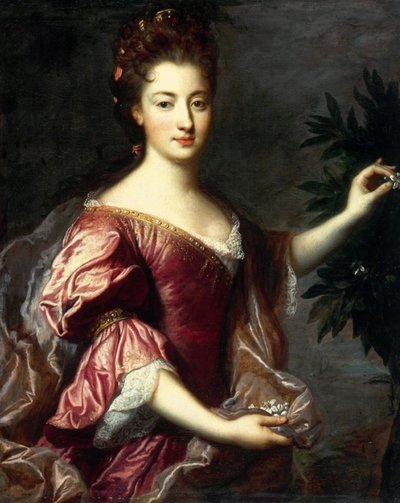 François de Troy - Marie-Anne de Bourbon, prinsesse af Conti af Francois de Troy