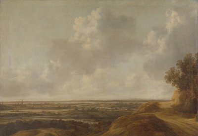 Panoramalandskab Panorama på landet omkring Kleve af François van Knibbergen