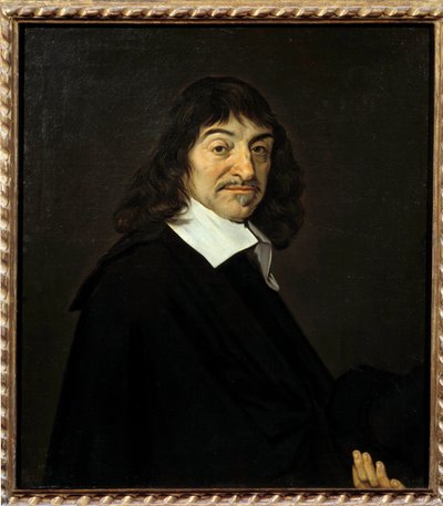 Portræt af Rene Descartes af Frans (after) Hals
