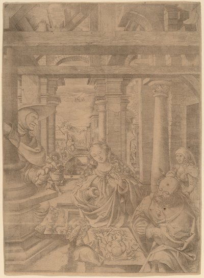 Hyrdernes tilbedelse af Frans Crabbe van Espleghem
