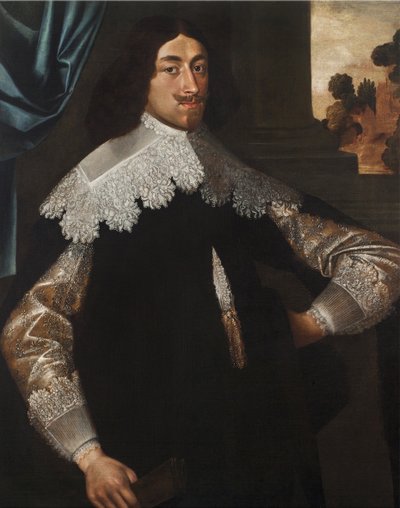 Portræt af Eugène de Berghes, greve af Grimbergen, 1641 (par 3114331) af Frans Denys