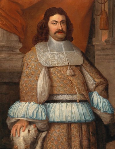 Portræt af Ranuccio II Farnese 1630-1694, hertug af Parma. af Frans, Denys