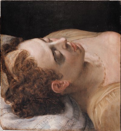 Studiehoved for en løgnagtig kvinde. af Frans Floris the Elder