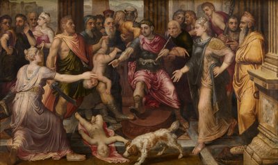 The Judgment of Salomon, ca 1547. af Frans Floris the Elder