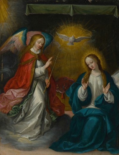 Bebudelsen, ca. 1620. af Frans Francken II