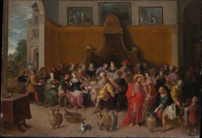 Ægteskabet i Kana af Frans Francken the Younger