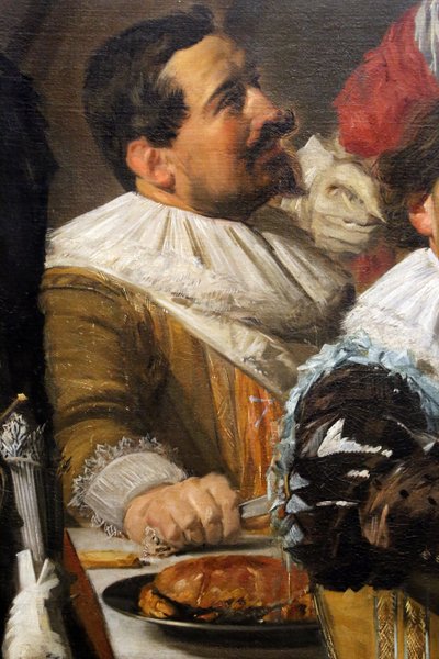 Festmiddag for officererne i St George Civic Guard af Frans Hals