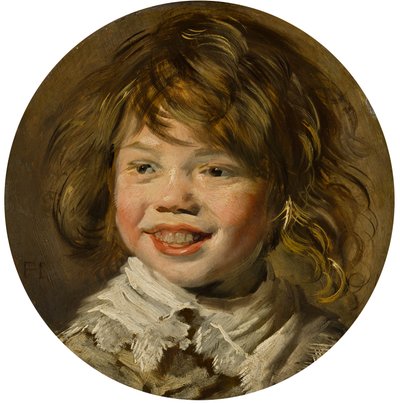 Den grinende dreng af Frans Hals