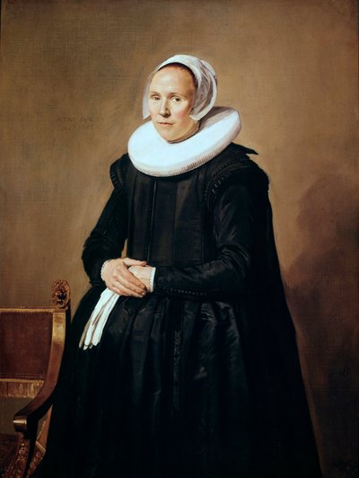 Portræt af Feyntje van Steenkiste af Frans Hals