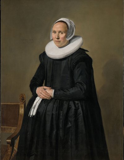 Portræt af Feyntje van Steenkiste, 1635 af Frans Hals