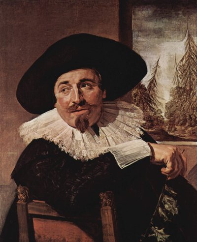 Portræt af Isaac Abrahamsz. Massa af Frans Hals