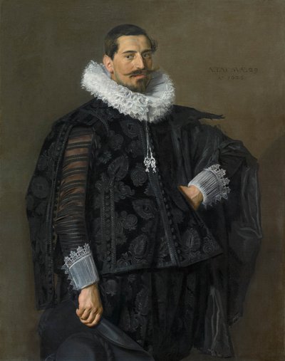 Portræt af Jacob Olycan (1596-1638) af Frans Hals
