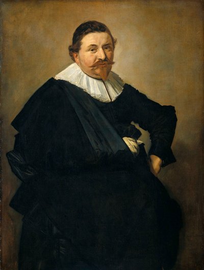 Portræt af Lucas de Clercq af Frans Hals