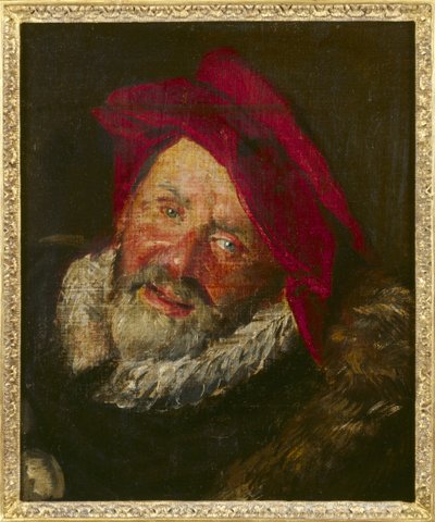 Portræt af en bøffel af Frans Hals