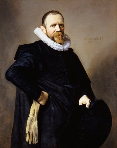 Portræt af en gentleman af Frans Hals