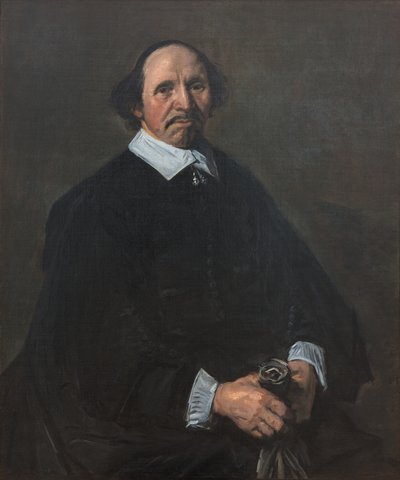 Portræt af en mand af Frans Hals
