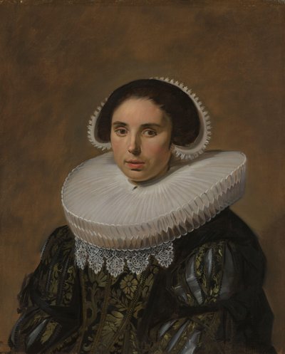 Portræt af en kvinde af Frans Hals