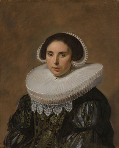 Portræt af en kvinde, ca. 1635 af Frans Hals