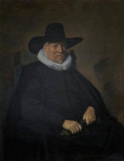 Portræt af en ældre mand, traditionelt kaldet Heer Bodolphe af Frans Hals