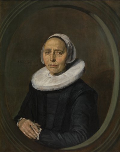 Portræt af en ukendt, 53-årig kvinde af Frans Hals