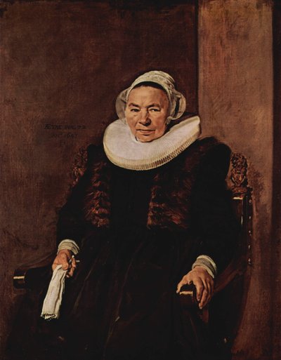Portræt af en ukendt kvinde[1].
Alternativ(e) titel(r):  

Mevrouw Bodolphe[2]. af Frans Hals
