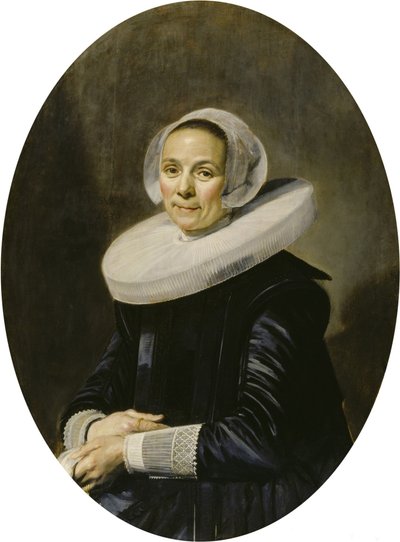 Portræt af en ukendt kvinde [1]. af Frans Hals