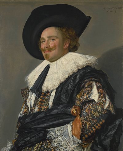 Den grinende kavaler af Frans Hals