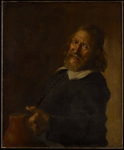 The Laughing Toper, 1700-tallet af Frans Hals